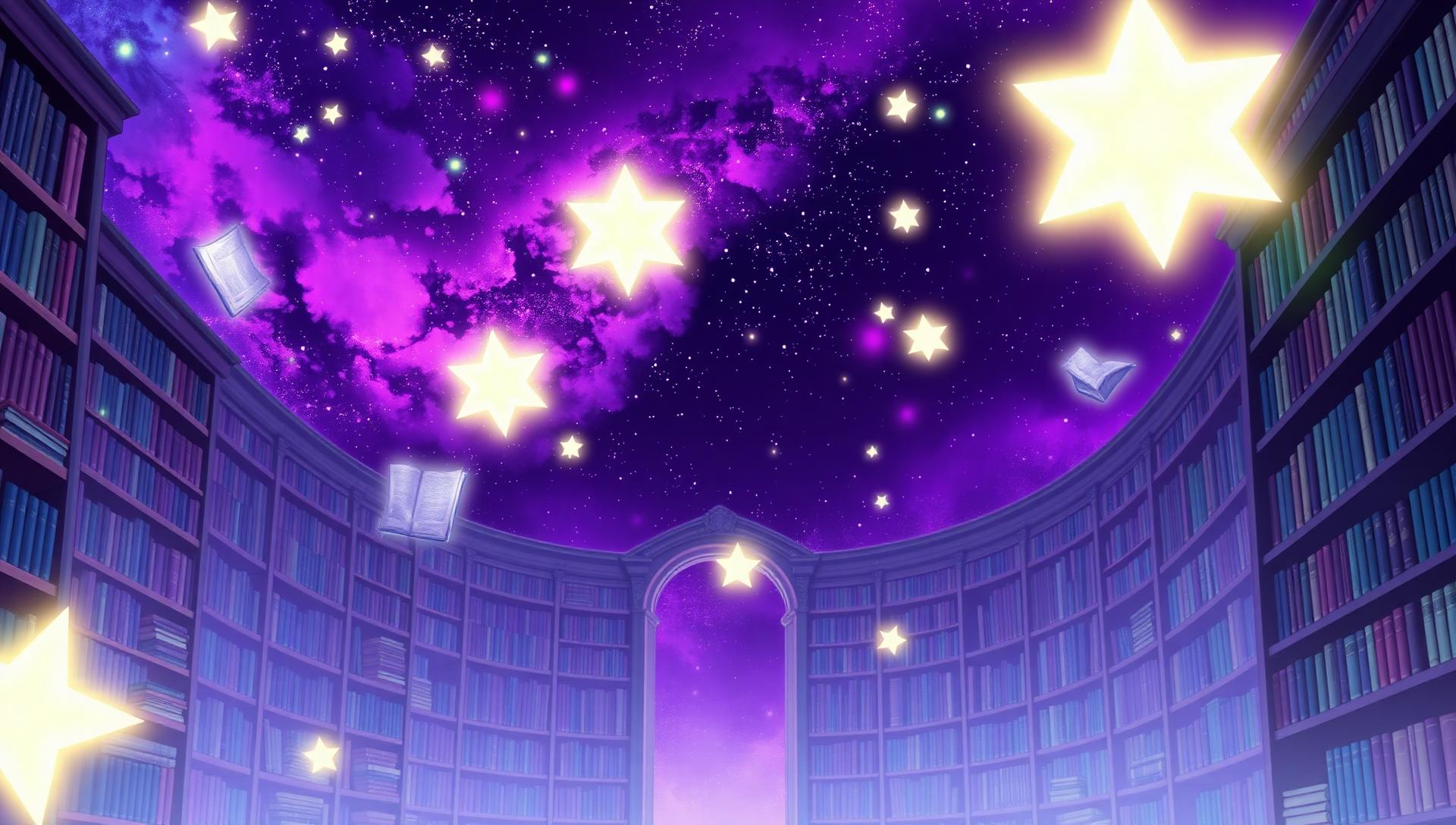 Arcane Library BG — Background
