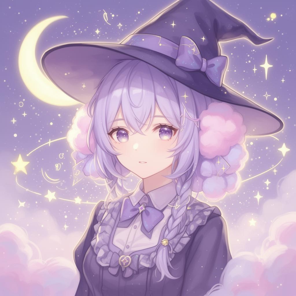 Pastel Cosmic Witch — VTuber Rig · £520 — VTuber Rig