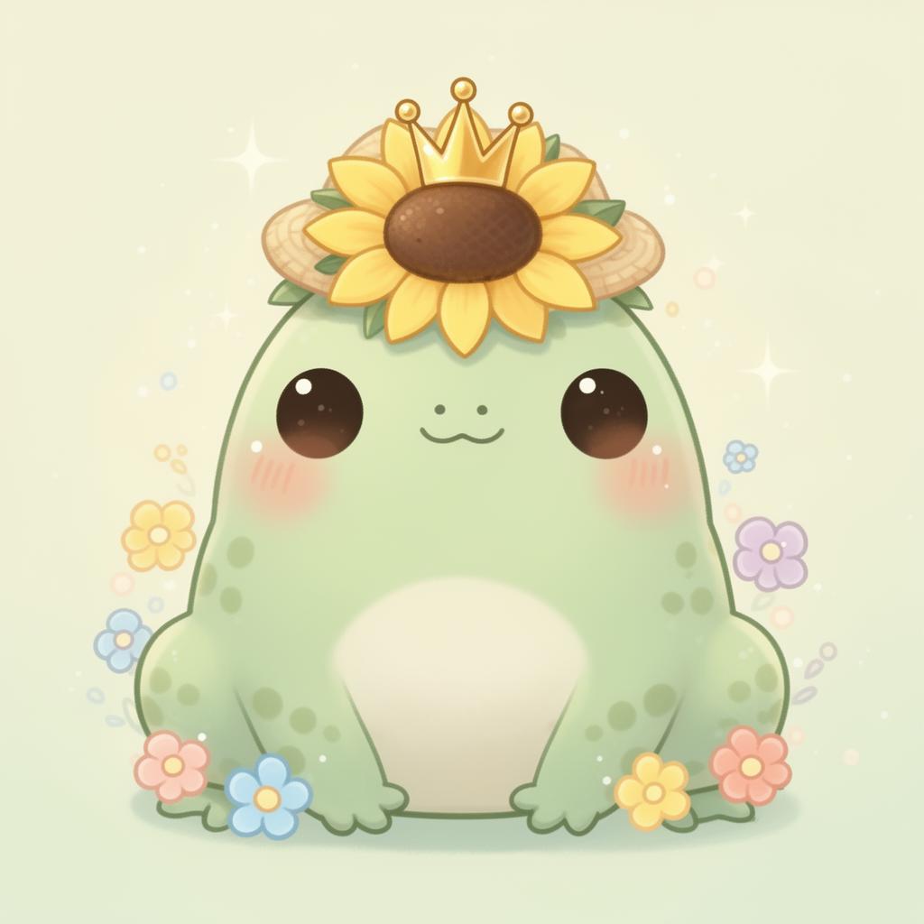 Sunshine Frog — Cute Asset Pack